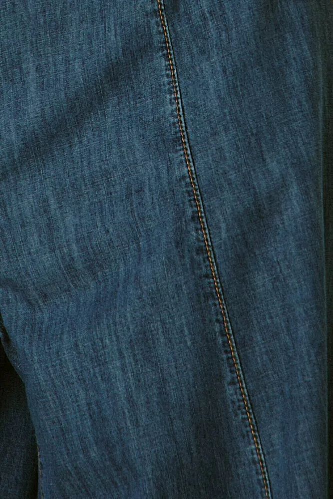 Calça Ballon Chambray 1